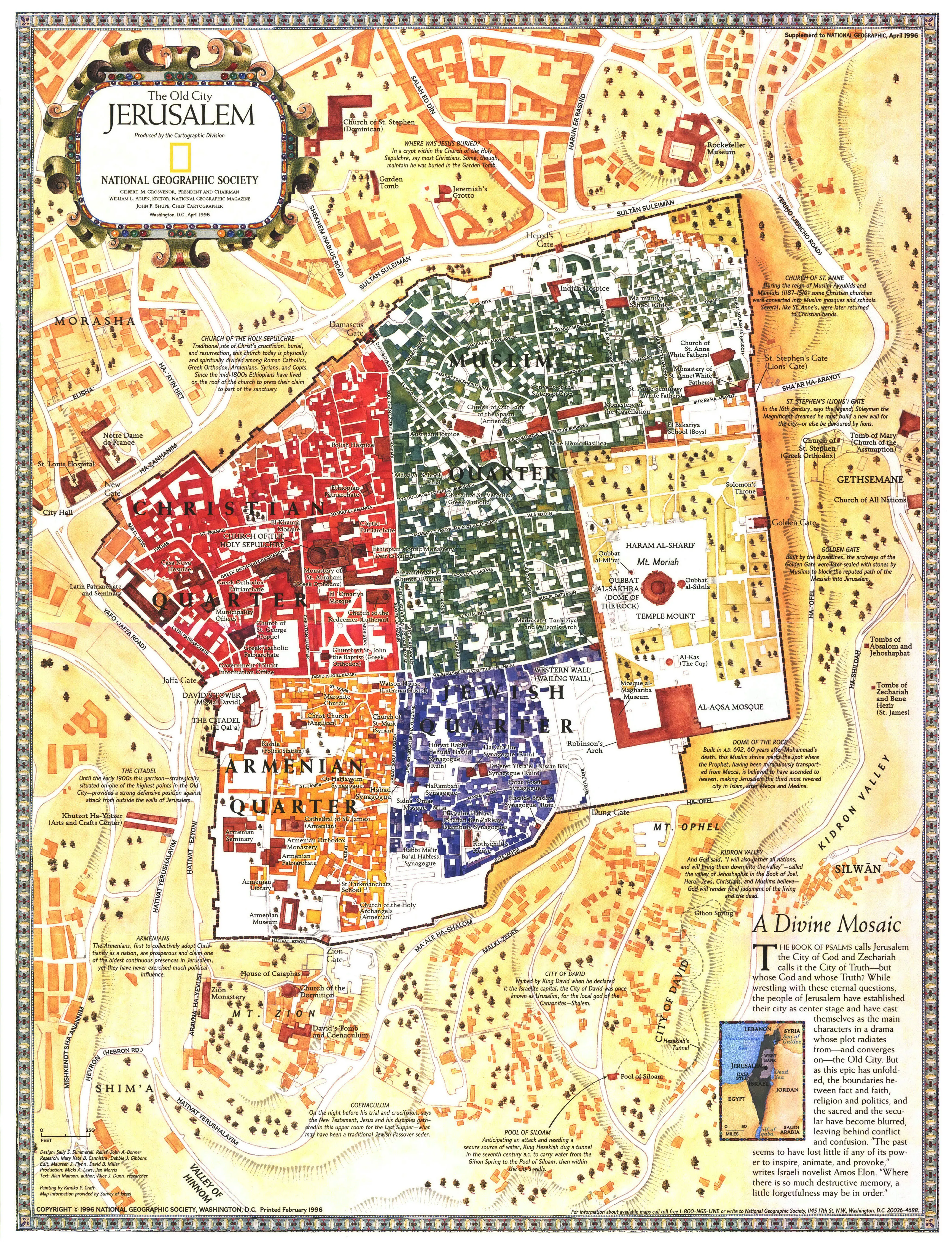 map of Old City